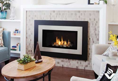 Buy a VALOR H4 Fireplace from Vancouver Gas Fireplaces. We also build custom fireplaces for builders