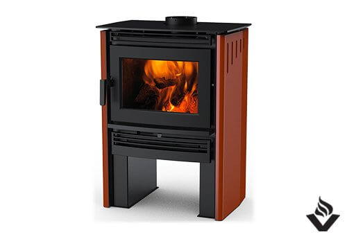 Pacific Energy Wood Stove with Modern Desert Panels