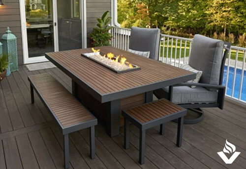 Kenwood Dining Fire Table